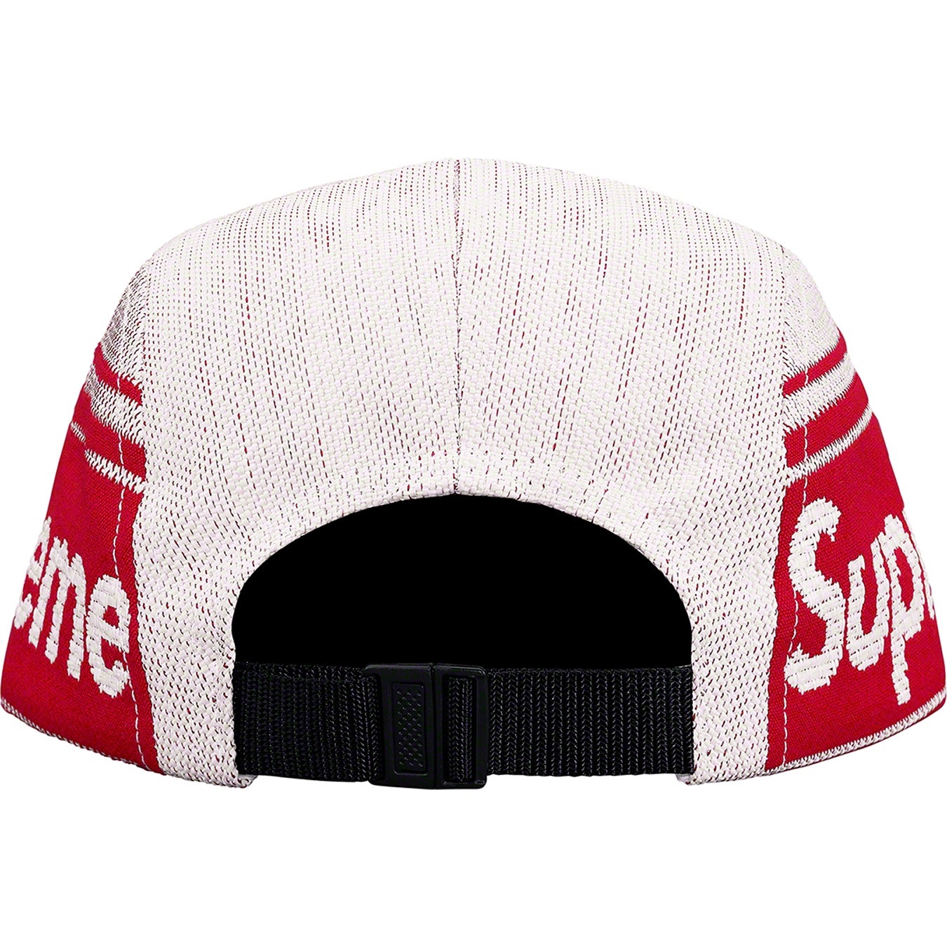 Raffia Woven Logo Camp Cap view 8